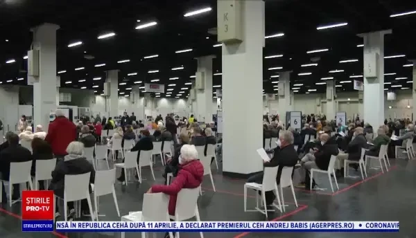 Multe state din Europa n-au oprit campania de vaccinare nici măcar în duminica Paștelui catolic