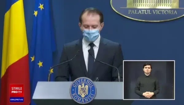 Premierul Florin Cîțu: ”De la 1 iunie, primul pas, revenirea la normalitate a României”