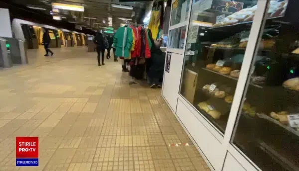 Cazul spațiilor comerciale de la metrou. Magazinele încă funcționează, deși termenul limită de evacuare a expirat