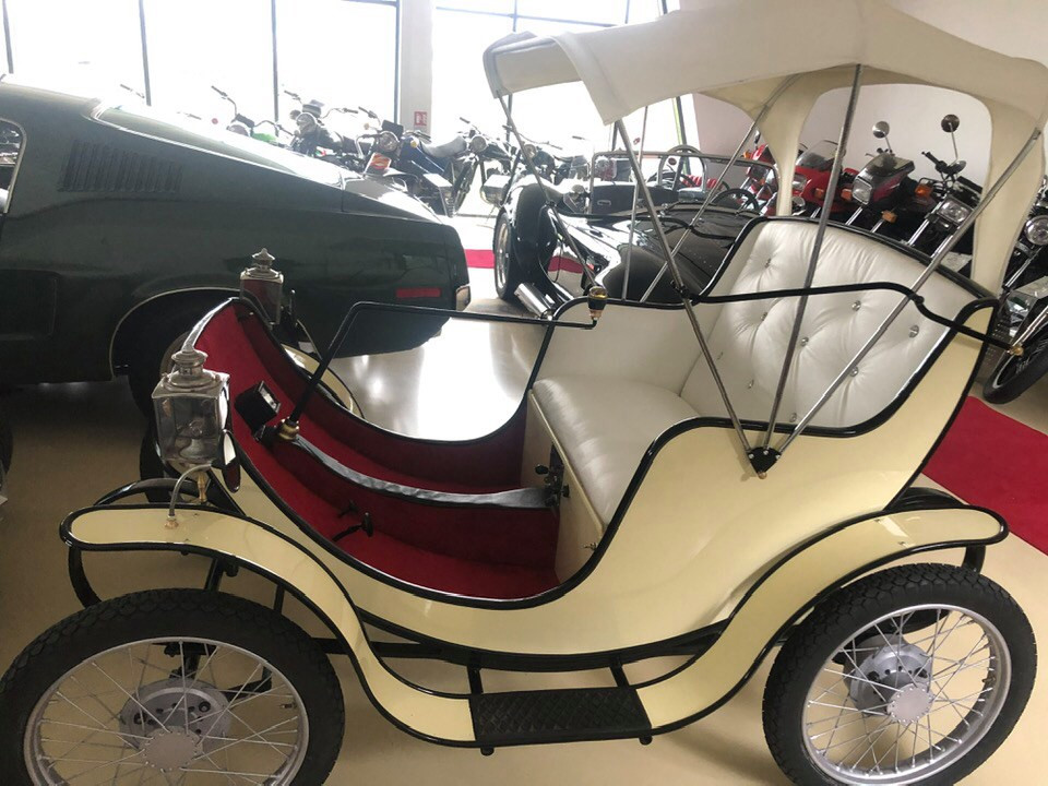 Unde a ajuns una din primele mașini electrice din lume, primită cadou în 1977 de Nadia Comăneci GALERIE FOTO