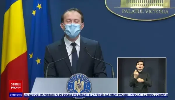 Premierul Florin Cîțu: ”De la 1 iunie, primul pas, revenirea la normalitate a României”