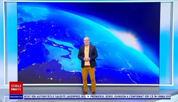 Vremea azi, 6 aprilie. Ploile se vor transforma în lapoviță și ninsori pe seară