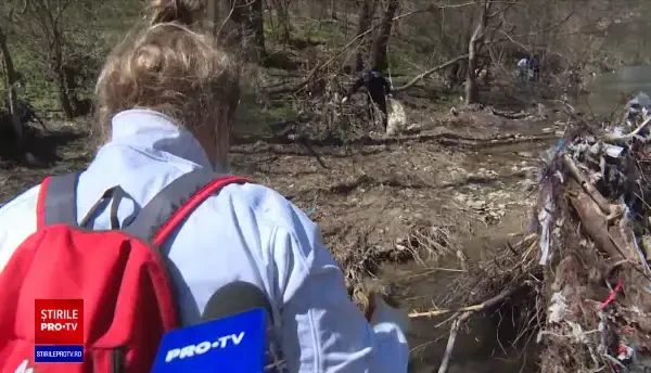 Tone de gunoaie au fost ridicate din orașul Baia de Aramă, după o acțiune de curățenie