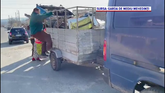 Trei indivizi din Drobeta Turnu Severin, amendați pentru transport de fier vechi fără documente