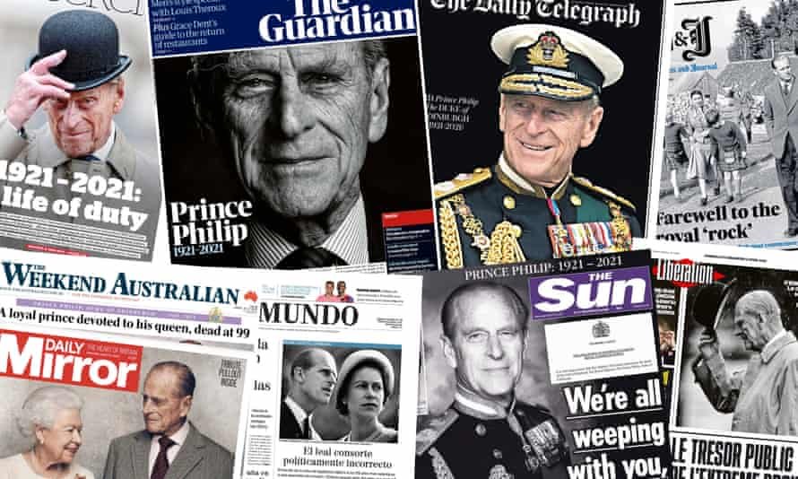 Decesul prințului Philip i-a determinat pe cei de la Daily Mail să scoată un ziar de 144 de pagini