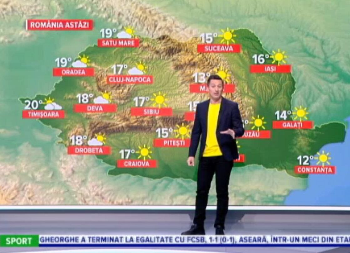 Vremea azi, 11 aprilie. Temperaturi cu adevărat de primăvară. Care vor fi maximele termice