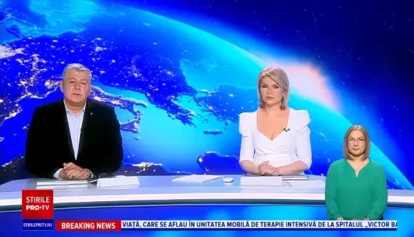 Un camion a luat foc în mers, pe o șosea din Brăila. Șoferul a reușit să împiedice o tragedie