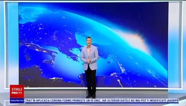 Vremea azi, 18 aprilie. Ploi în cea mai mare parte a țării, la munte cade lapoviță