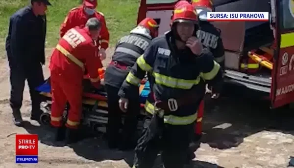 Un bărbat s-a prăbușit cu parapanta la Tohani, sub ochii fiicei sale. O rafală de vânt era să-l coste viața