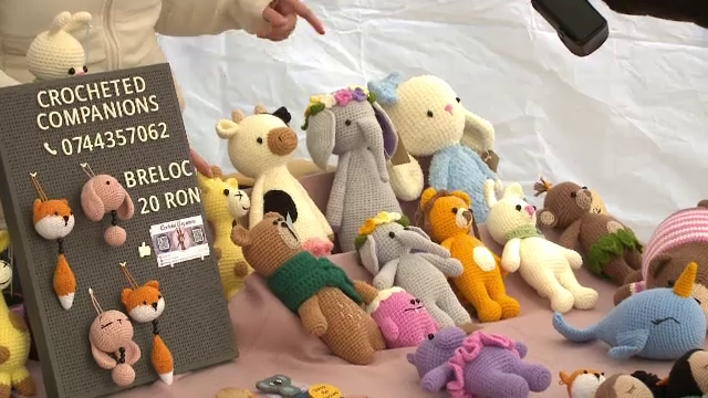 Târg de produse tradiționale, la Cluj. Ce au adus comercianții