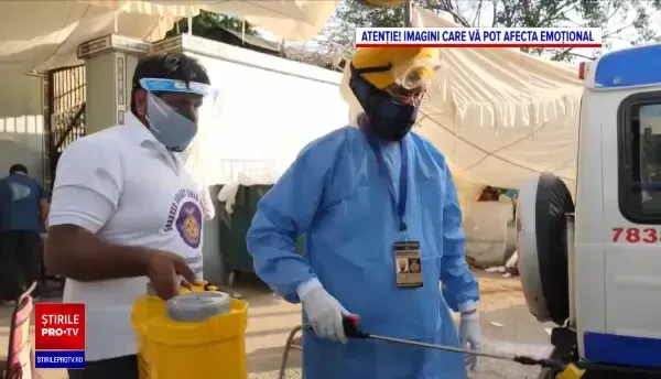 Record mondial de cazuri zilnice de Covid-19, înregistrat în India. Lockdown prelungit în New Delhi