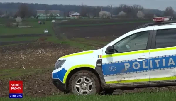 Trupul unei femei din județul Botoșani, găsit carbonizat pe un câmp, la două zile după dispariție