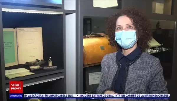 Certificat istoric de vaccinare, expus la Târgu Mureș. Documentul atestă administrarea serului împotriva variolei în România