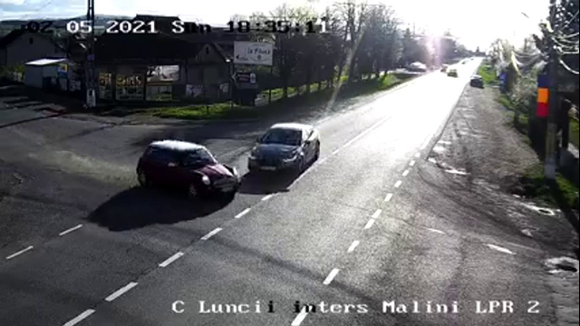 Accident grav în Suceava, chiar după Paşte. Totul a fost filmat