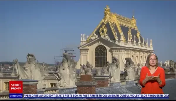 Renovări de amploare la Palatul Versailles. Capela Regală a fost reparată și acoperită cu foițe de aur