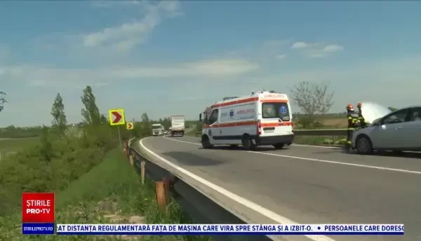Trei femei în vârstă, rănite într-un accident, în Dâmbovița