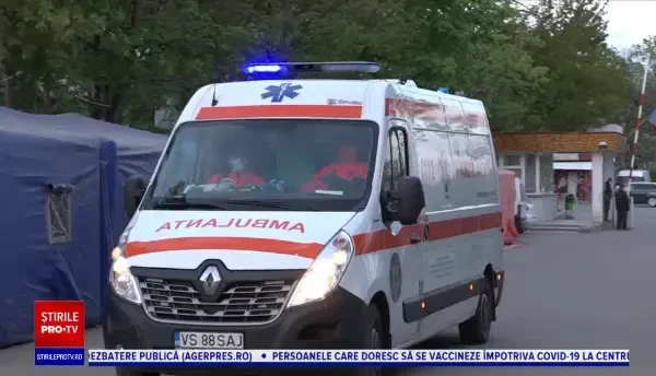 Scene de coșmar în județul Vaslui. Un bărbat și-ar fi incendiat soția, după o discuție aprinsă