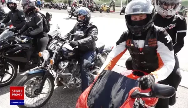 Marșul motocicliștilor la Timișoara, pentru conștientizarea pericolelor din trafic. Câte accidente au avut loc în ultimul an