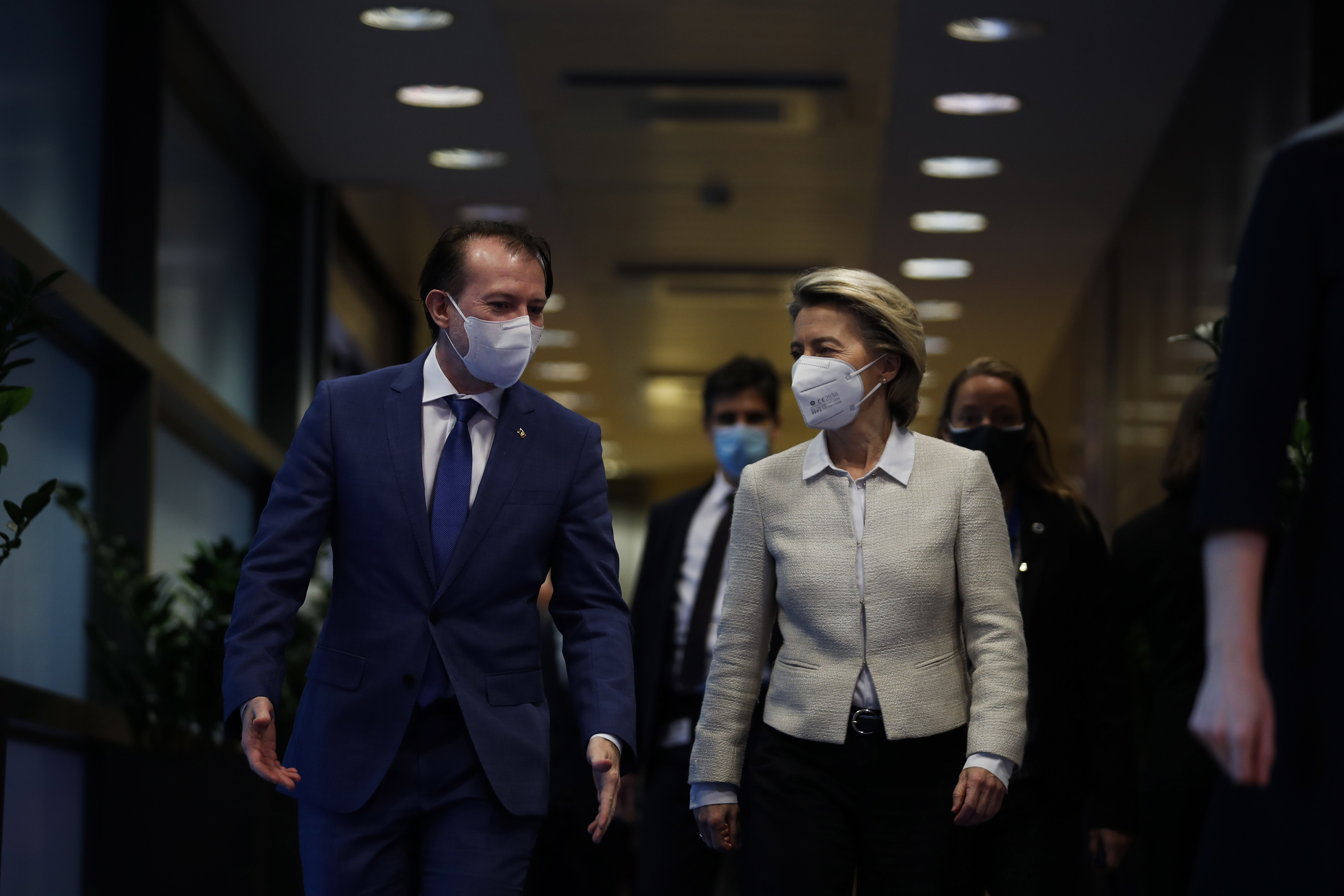 Premierul Florin Cîțu, la Bruxelles pentru negocieri privind Planul Naţional de Redresare şi Rezilienţă