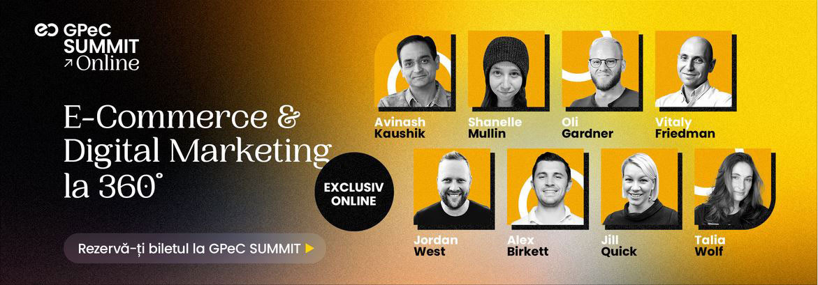 Ultimele zile de înscrieri cu cel mai mic preț la GPeC SUMMIT Online 24-25 Mai