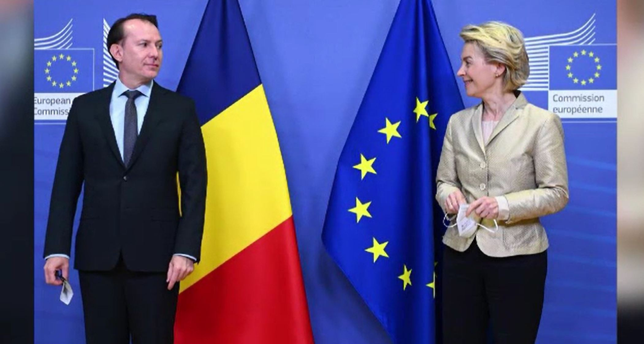 Vești bune de la Bruxelles, după întâlnirea dintre Cîțu și Ursula von der Leyen