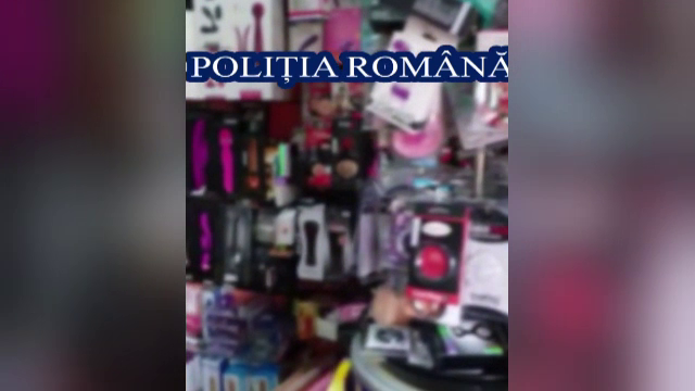 Politistii au descins in mai multe sex-shop-uri din Romania. Socant ce au gasit. VIDEO