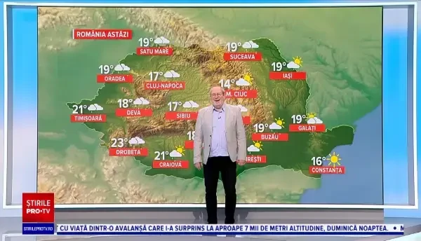 Vreme instabilă în țară, cu ploi și vânt puternic. Ce ne așteaptă în weekend