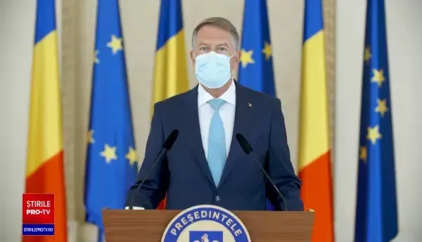 Klaus Iohannis: Din 15 mai se elimină portul măștii în exterior și restricțiile de circulație pe timp de noapte