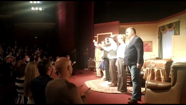 Primul spectacolul-pilot de la Teatru Național București. Doar cei vaccinați au avut acces