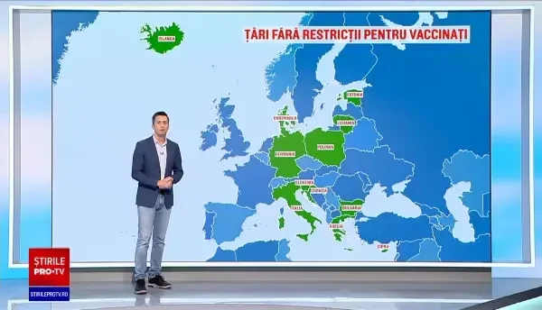 Lista țărilor în care românii vaccinați pot călători fără nicio restricție. România nu primește turiști din Anglia sau SUA