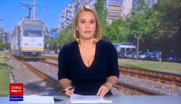 O vatmaniță a fost la un pas să accidenteze cu tramvaiul 3 copii. Imaginile, surprinse de camerele de supraveghere