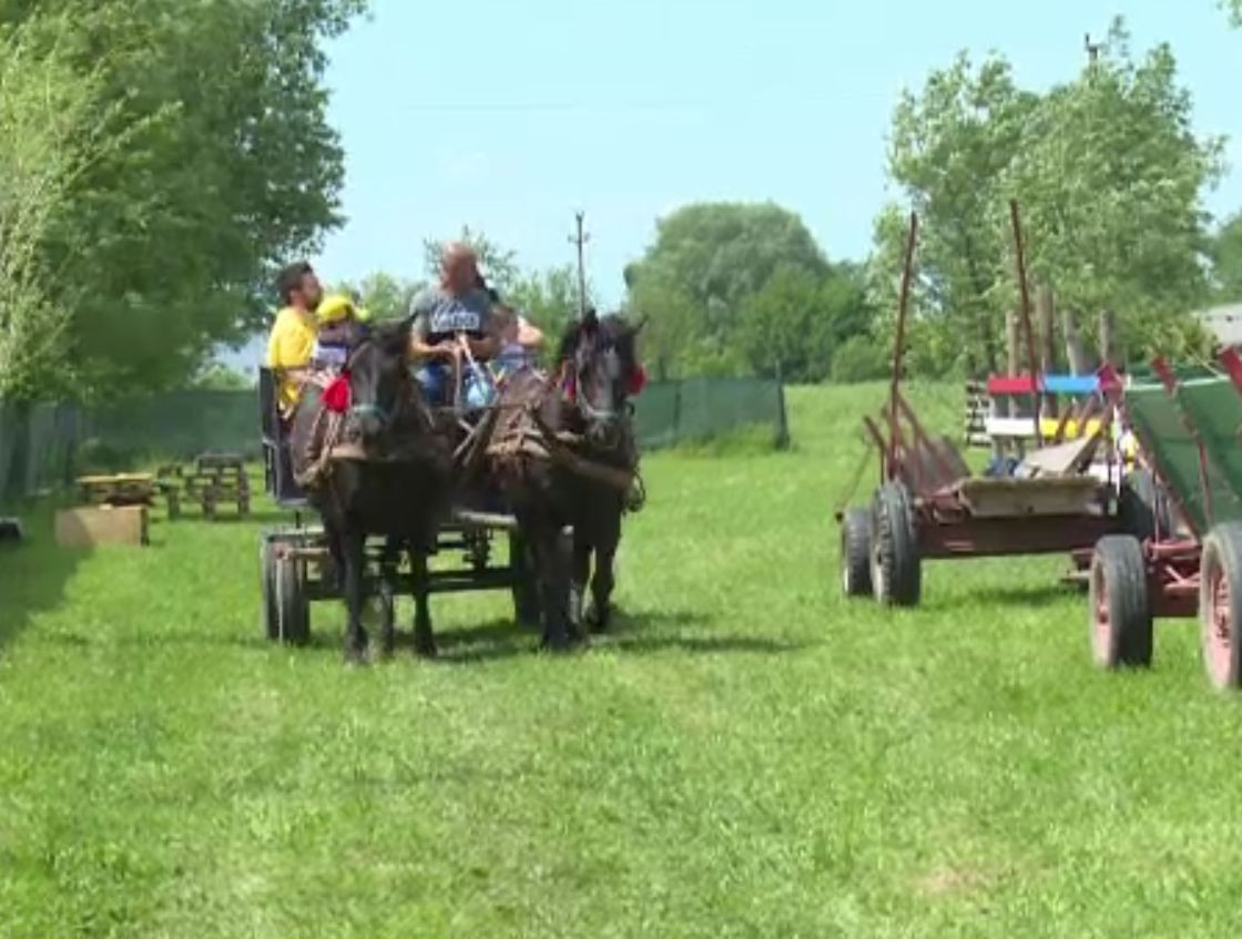 Ograda bunicilor, recreată de doi bucureșteni. Ce primesc turiștii pentru 70 de lei