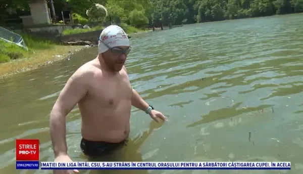 Avram Iancu vrea să doboare un record mondial pe Lacul Balaton pentru a aniversa 45 de ani de la primul 10 al Nadiei Comăneci