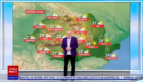 Vreme frumoasă de vară, dar vin furtuni și ploi puternice în aproape toată țara. Prognoza pe regiuni
