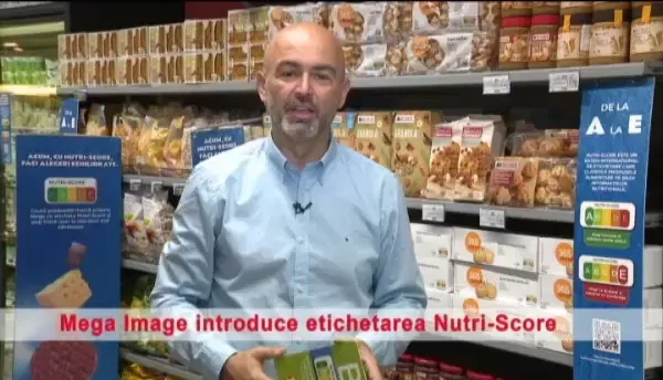(P) Mega Image introduce etichetarea Nutri-Score, care clasifică produsele alimentare pe baza informațiilor nutriționale