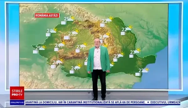 Vreme mohorâtă în mare parte din țară. Regiunile în care se vor atinge și 25 de grade