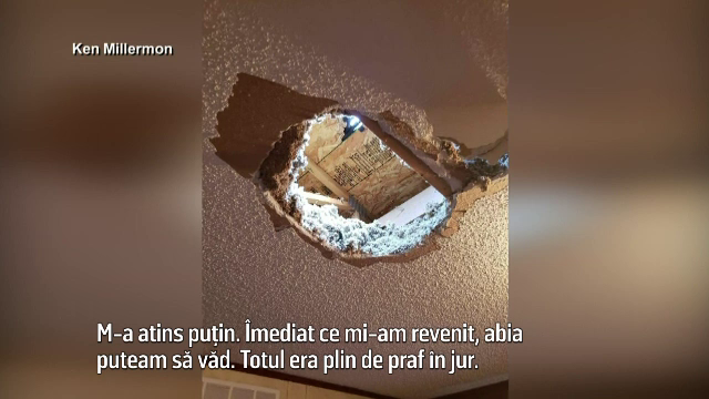 O familie din SUA s-a trezit cu un bloc uriaș de gheață în mijlocul locuinței. Ce spun meteorologii