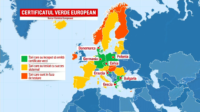 Țările UE au început deja să emită certificate verzi. România stă după parlamentarii care tot amână discuțiile
