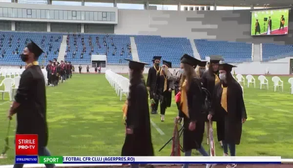 Absolvenţii liceelor din Târgu Jiu vor organiza festivităţile de premiere pe stadionul din oraş