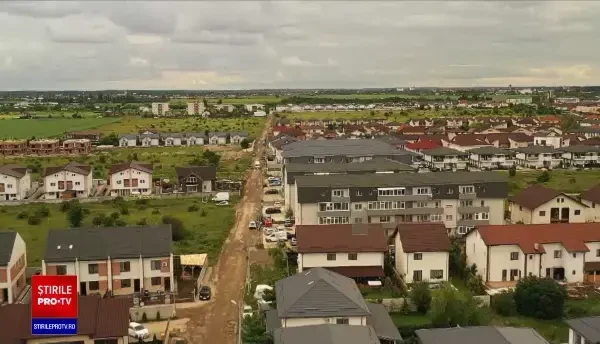 Orașul cu 60.000 de locuitori, la 10 km de București, care devine mlaștină la fiecare ploaie serioasă