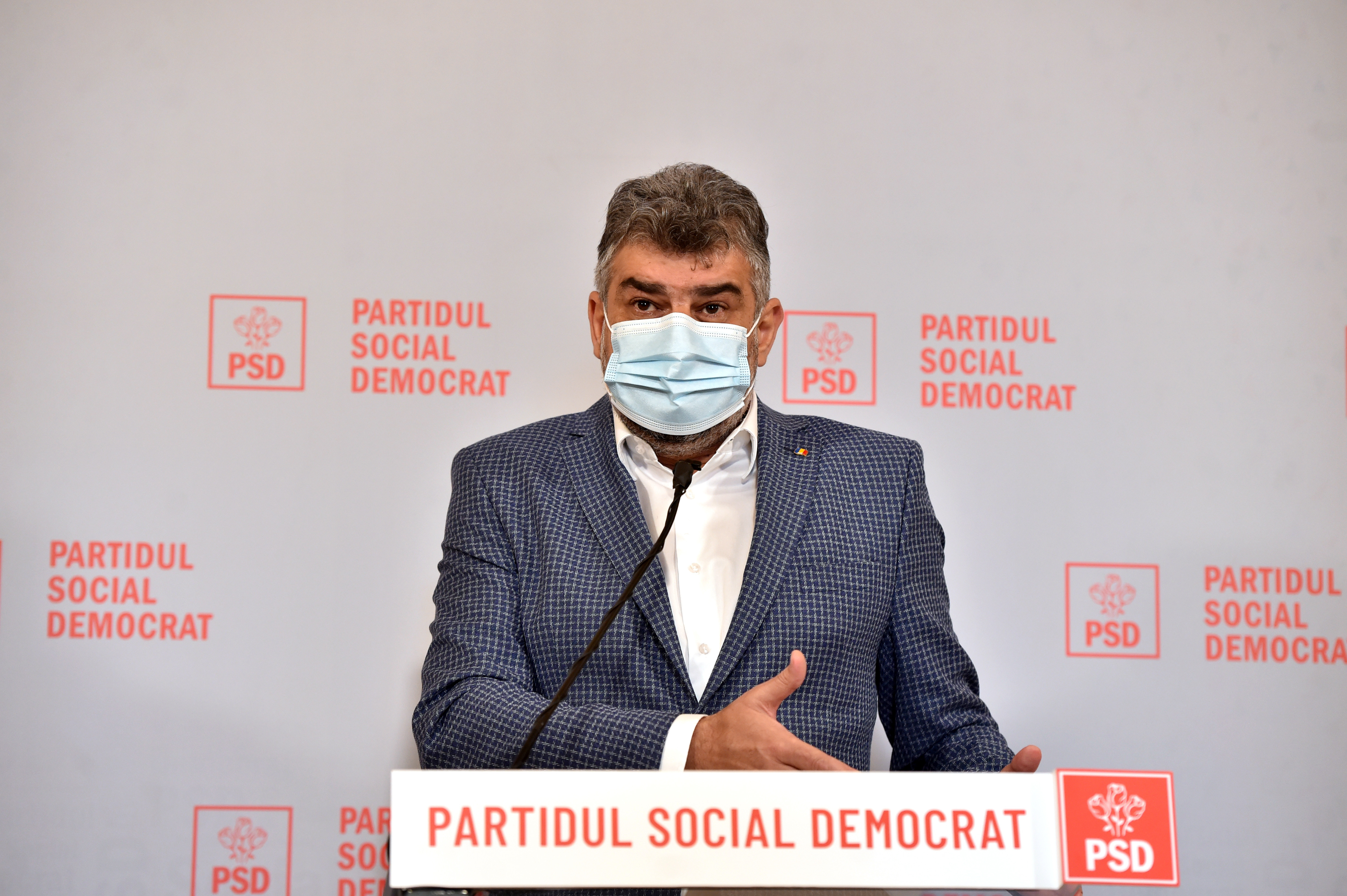 Preşedintele PSD, Marcel Ciolacu, face apel la şefii de partide pentru a scoate România din criză