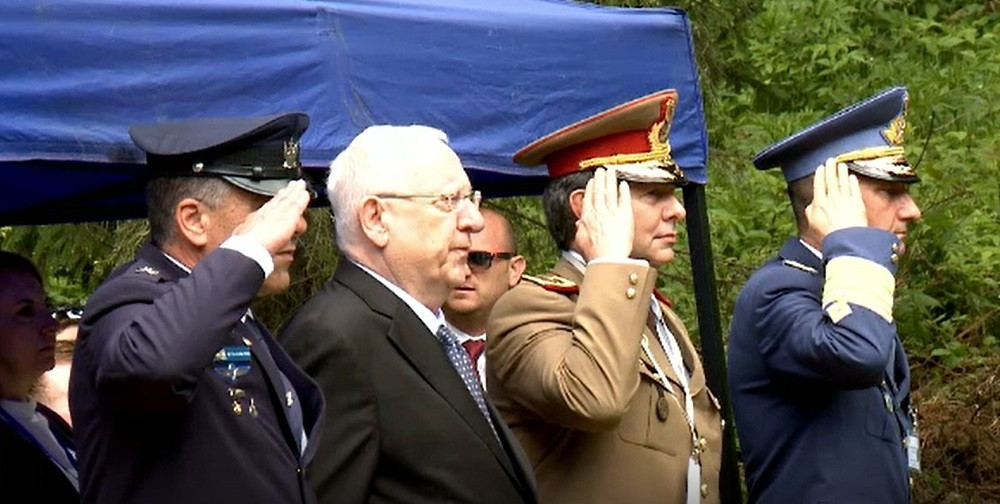 Soldații morți în accidentul aviatic din Bucegi, din 2010, comemorați de președintele Israelului