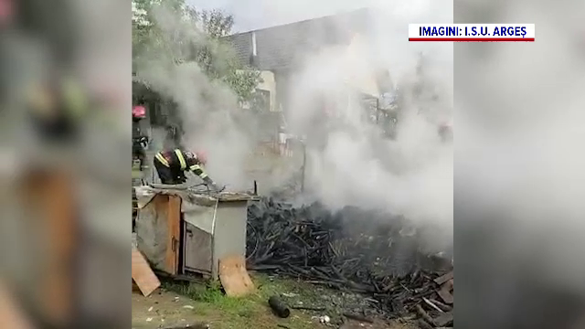 Gospodărie din Alba, făcută scrum de un trăsnet. Ce a pățit proprietara