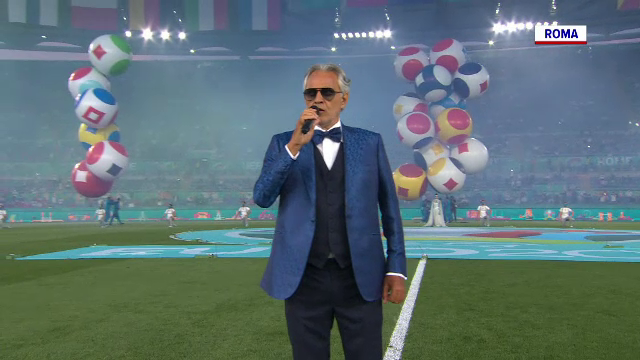 EURO 2020 a început. Spectacol total la ceremonia de deschidere de la Roma