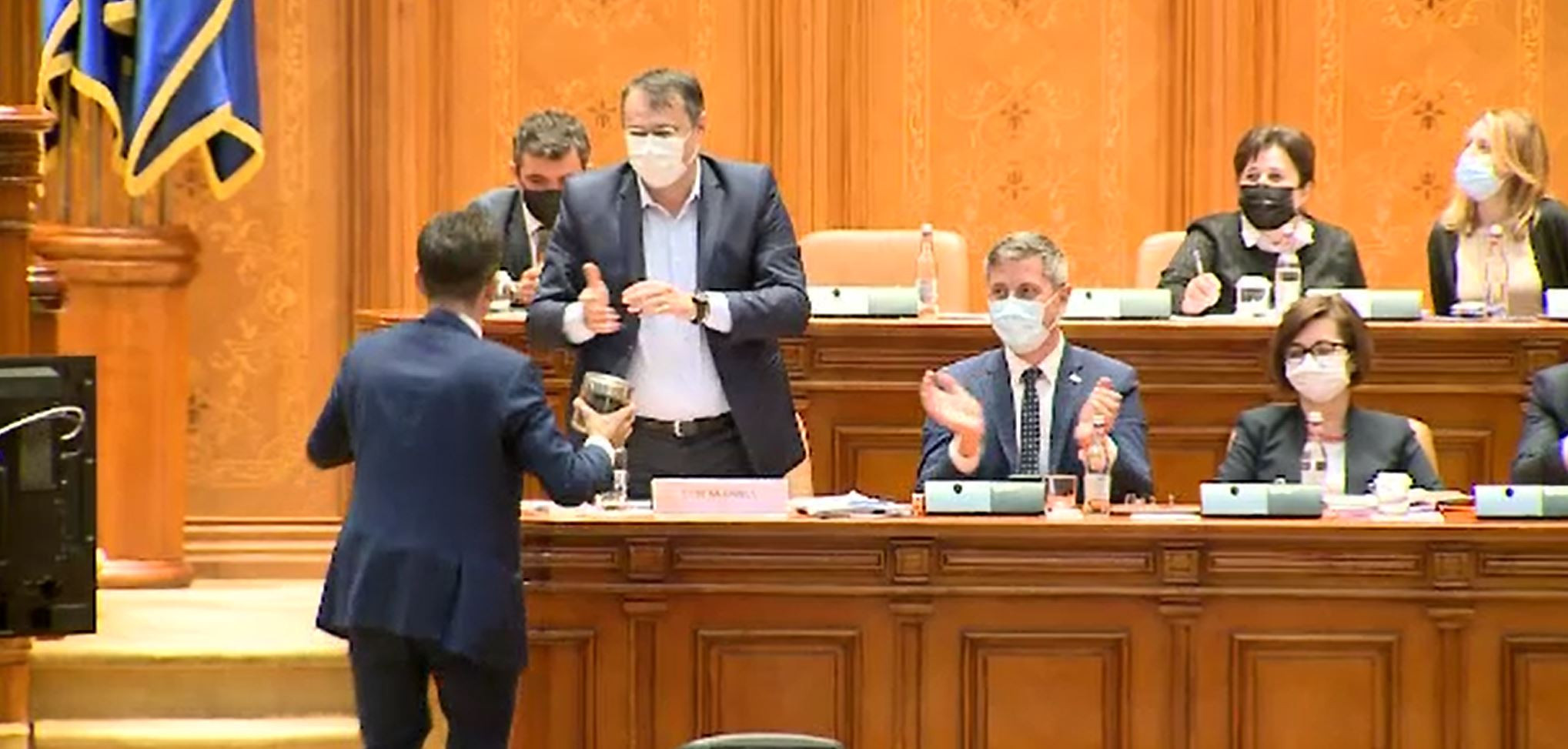 Moţiunea simplă a PSD împotriva ministrului Cristian Ghinea a fost respinsă de deputați