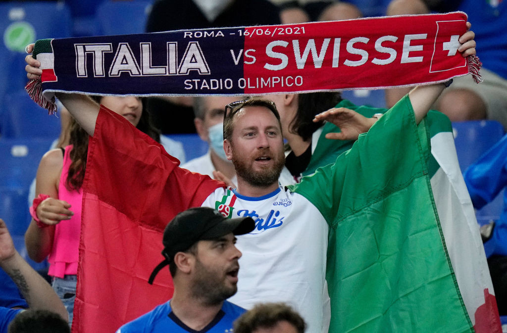 Italia - Elveția 3-0, la EURO 2020. Italia, prima echipă calificată în optimi