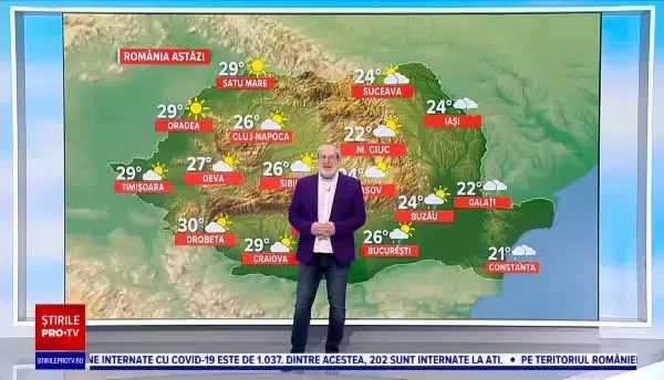 Vremea 16 iunie. Atmosferă instabilă în jumătatea estică, în vest se încălzește