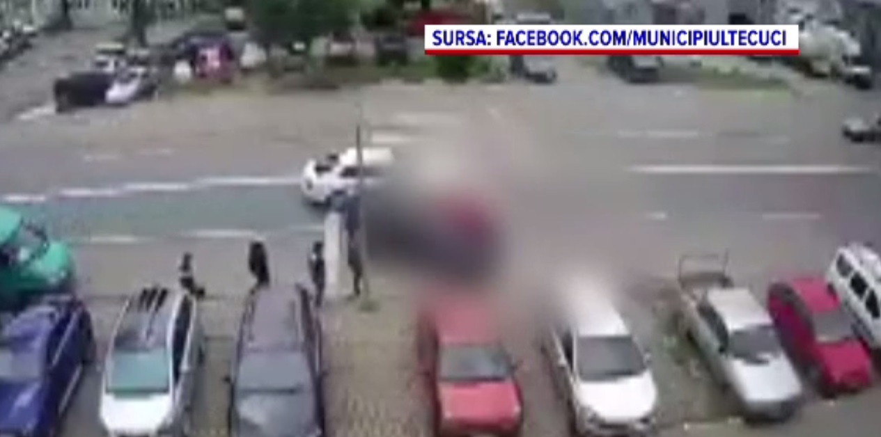 Doi soți au fost loviți din plin pe o trecere de pietoni din Tecuci