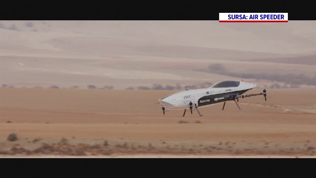 VIDEO. Cum arată prima mașină de curse zburătoare. Costă 1 milion de dolari