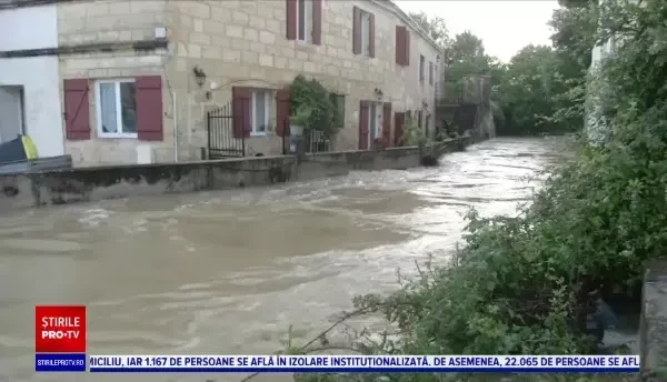 Vreme a extremelor în Europa. Franța e afectată de inundații, iar Germania de caniculă